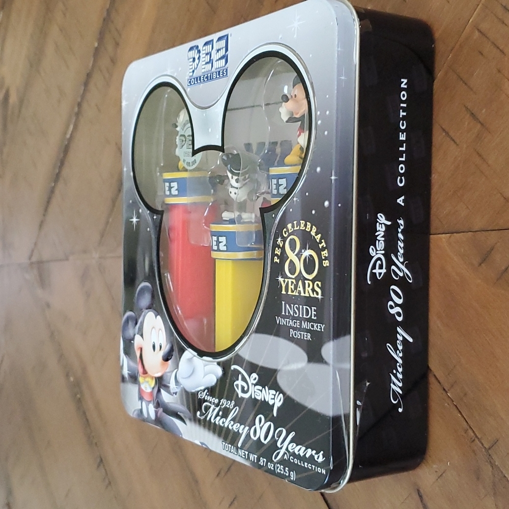 🆕️ Disney Pez 80 years Tin Collectible - Picture 4 of 9